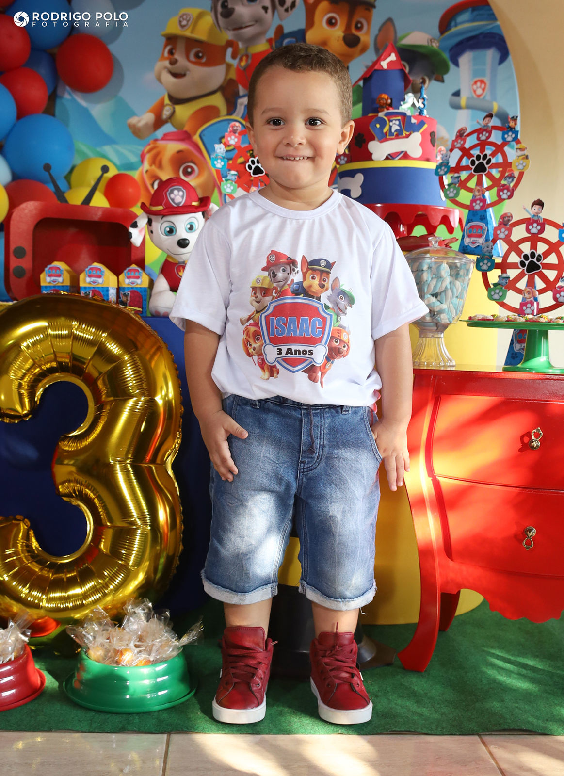 Foto Aniversário Isaac - 3 Anos - Imagem 1