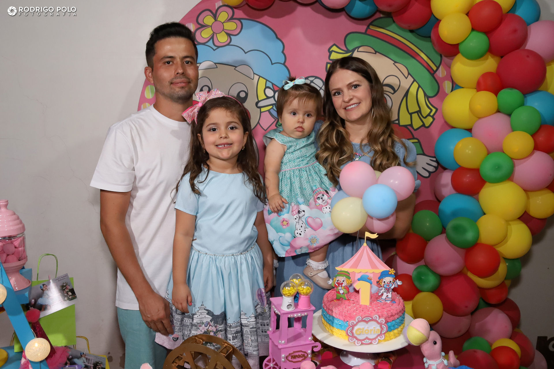 Foto Aniversário Glória - 1 Aninho - Imagem 1