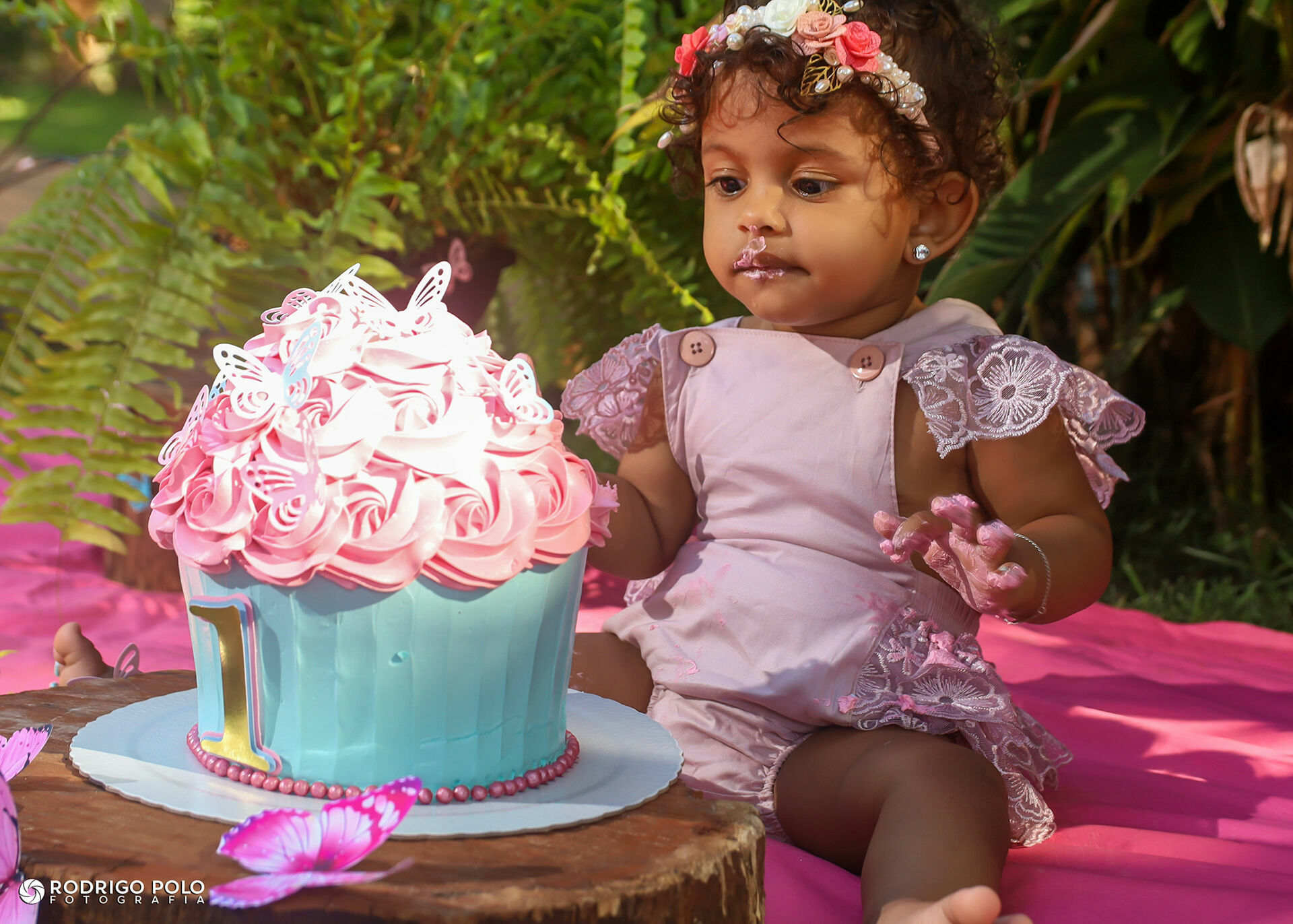Foto Smash The Cake Ana Clara Foto Smash The Cake Ana Clara - Imagem 14