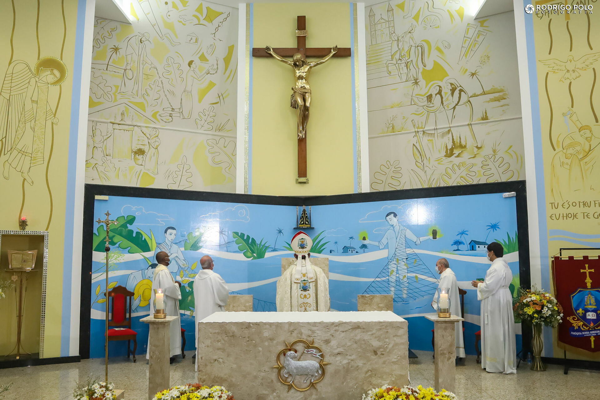Foto Missa Solene do Jubileu 70 Anos Paróquia - Auriflama-SP Foto Missa Solene do Jubileu 70 Anos Paróquia - Auriflama-SP - Imagem 104