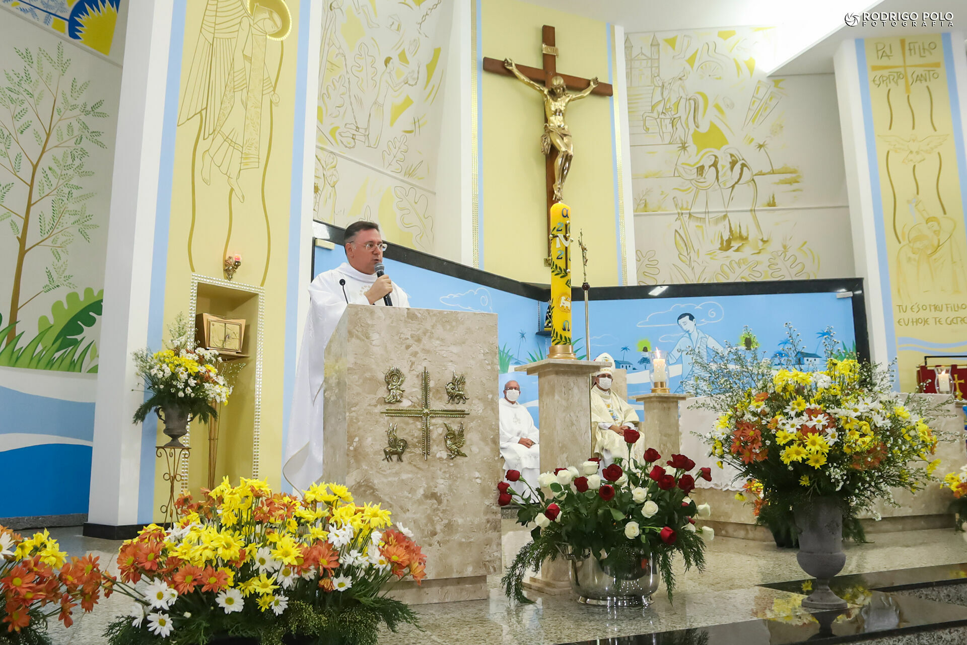 Foto Missa Solene do Jubileu 70 Anos Paróquia - Auriflama-SP Foto Missa Solene do Jubileu 70 Anos Paróquia - Auriflama-SP - Imagem 102