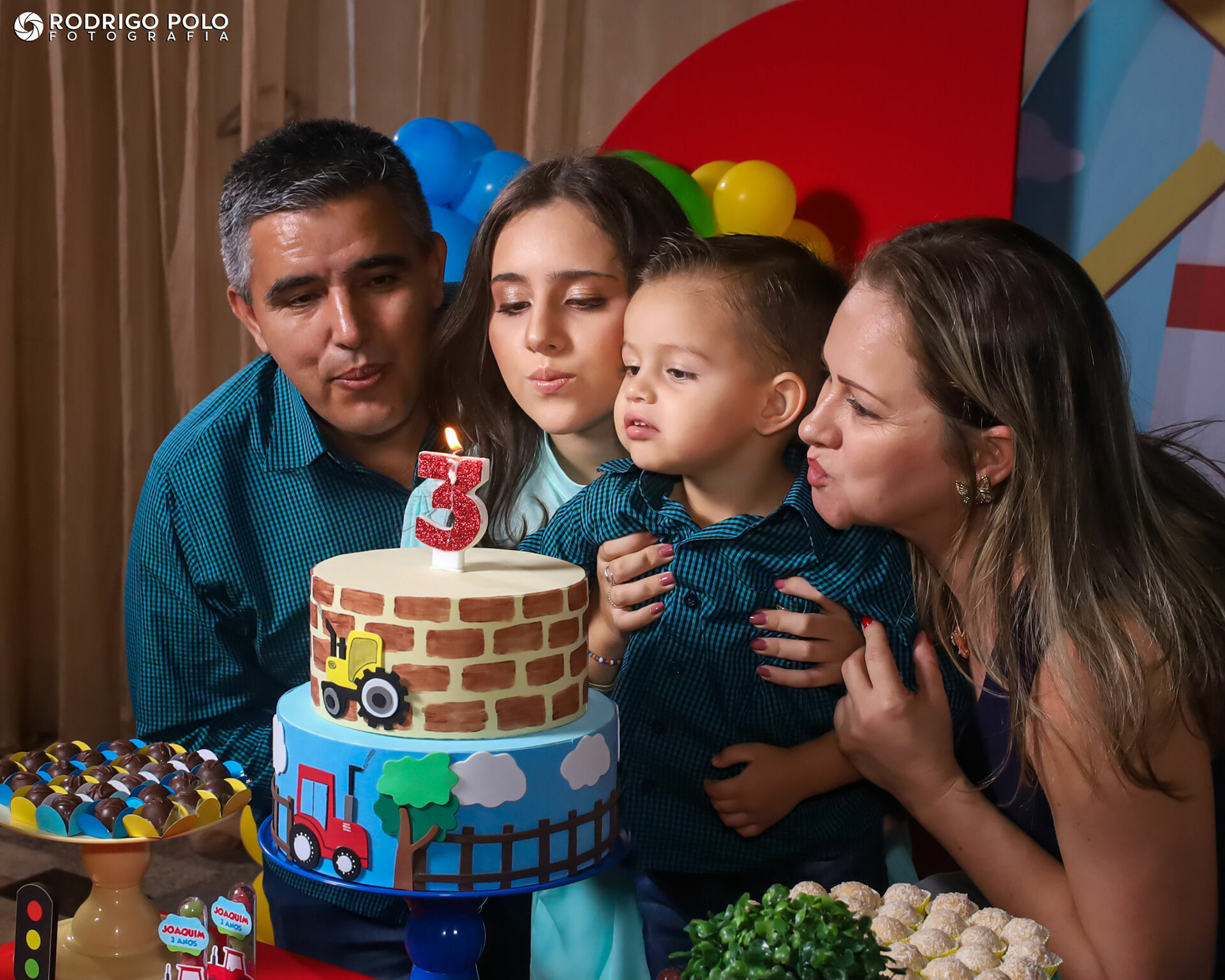 Foto Aniversário Joaquim - 3 Anos Foto Aniversário Joaquim - 3 Anos - Imagem 8