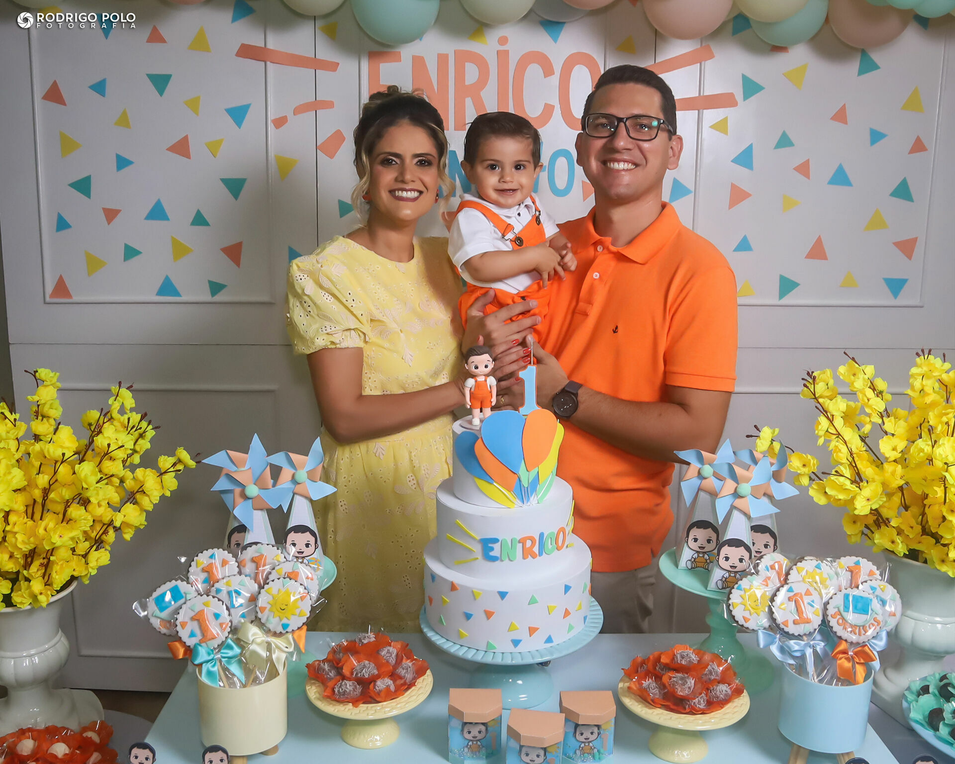 Foto Aniversário Enrico - 1 Aninho Foto Aniversário Enrico - 1 Aninho - Imagem 1