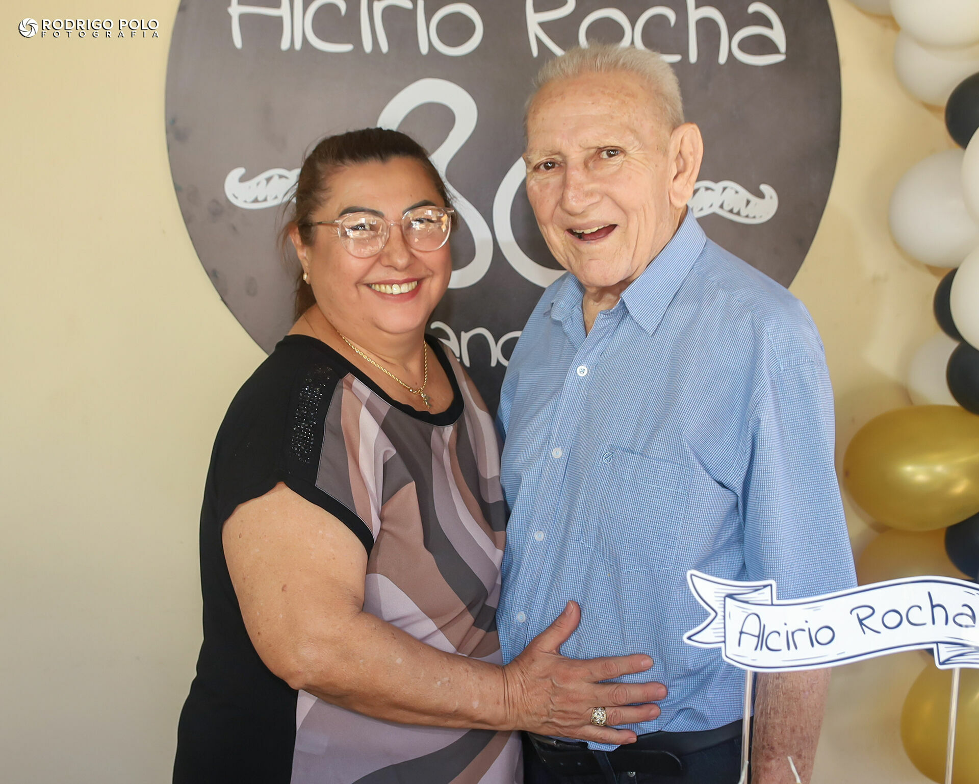 Foto Aniversário Alcírio Rocha - 80 Anos Foto Aniversário Alcírio Rocha - 80 Anos - Imagem 2