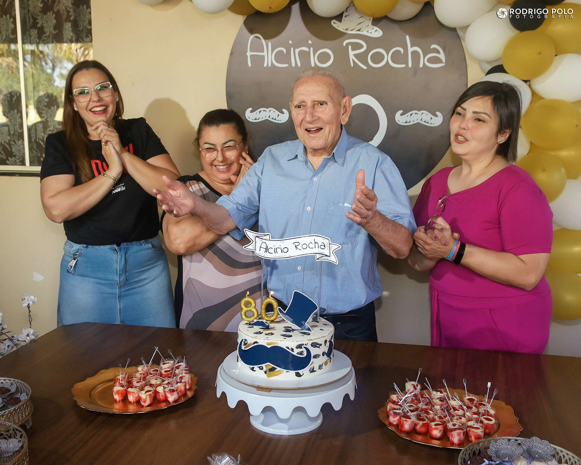 Foto Aniversário Alcírio Rocha - 80 Anos Foto Aniversário Alcírio Rocha - 80 Anos - Imagem 5