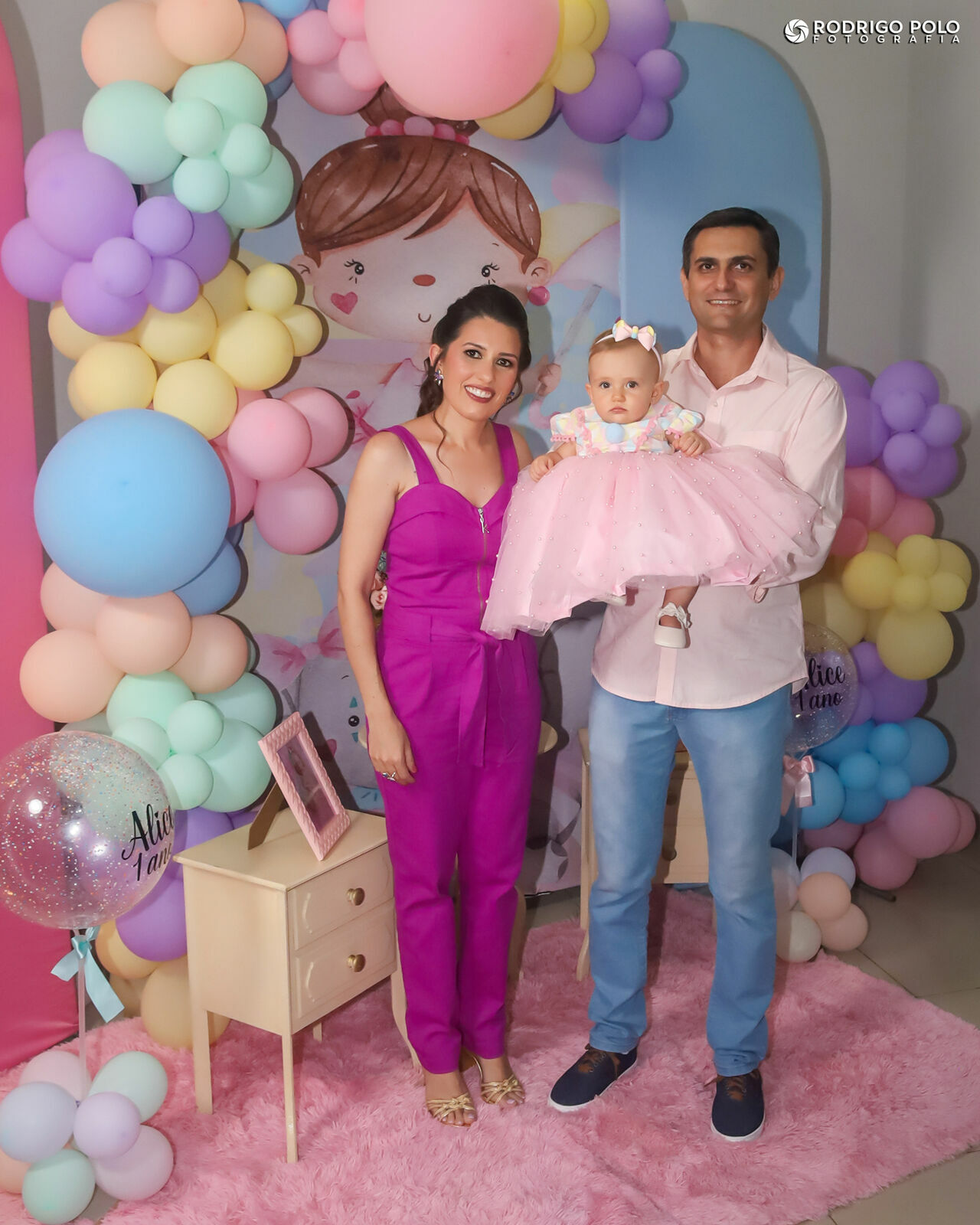 Foto Aniversário Alice - 1 Aninho Foto Aniversário Alice - 1 Aninho - Imagem 2