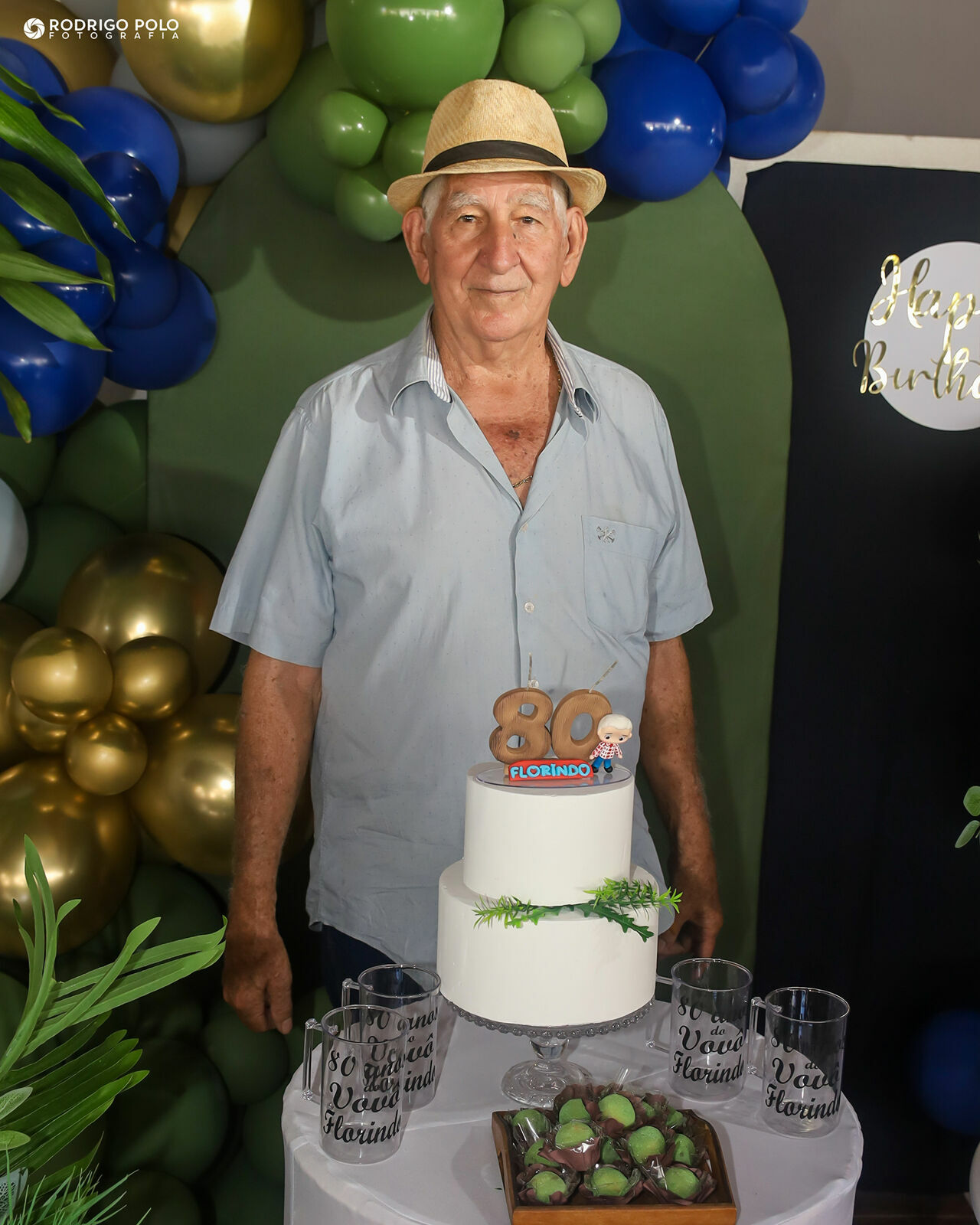 Foto Aniversário Florindo - 80 Anos Foto Aniversário Florindo - 80 Anos - Imagem 0
