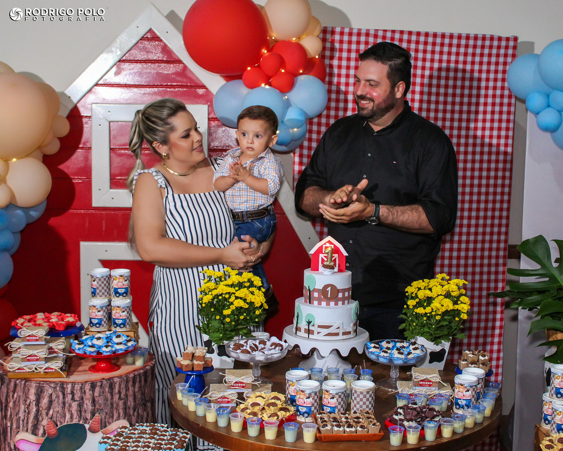Foto Aniversário Gregório - 1 Aninho Foto Aniversário Gregório - 1 Aninho - Imagem 4