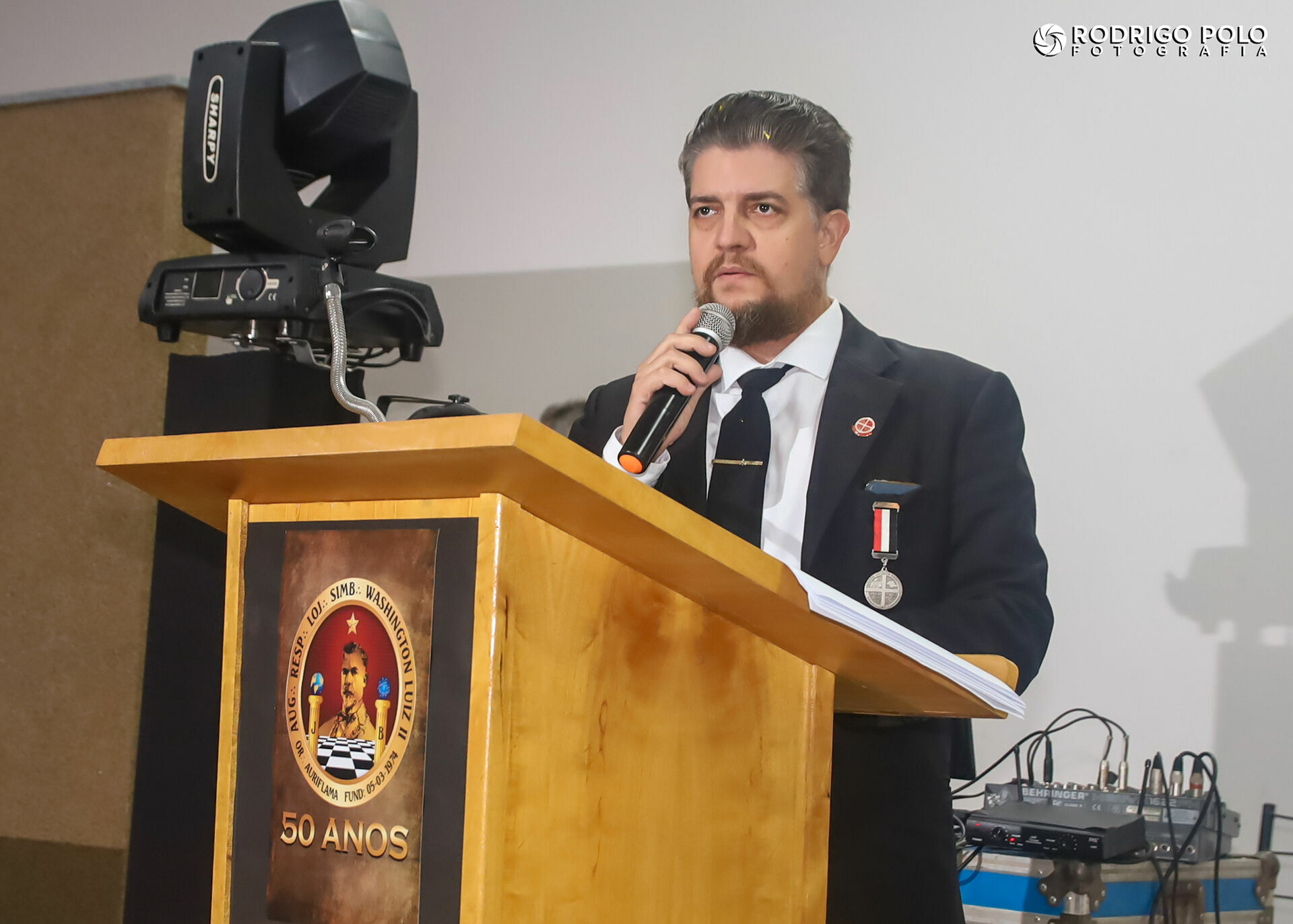 Foto Comemoração 50 Anos - Loja Maçônica Washington Luiz II Foto Comemoração 50 Anos - Loja Maçônica Washington Luiz II - Imagem 2