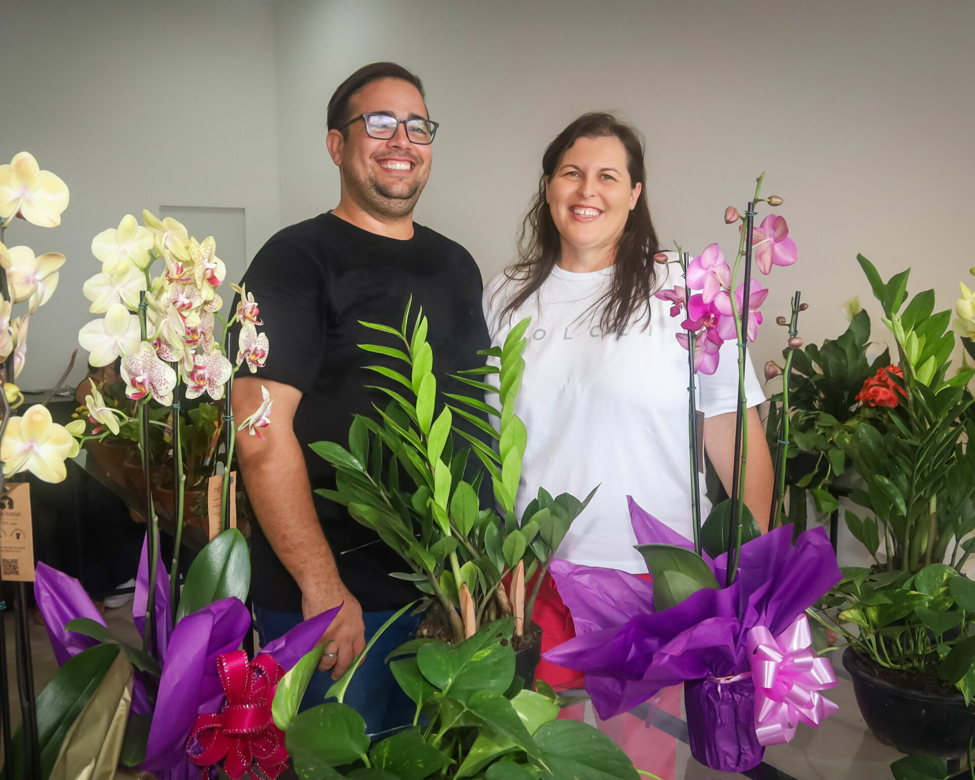 Foto Inauguração Floricultura Flor & Arte Foto Inauguração Floricultura Flor & Arte - Imagem 2