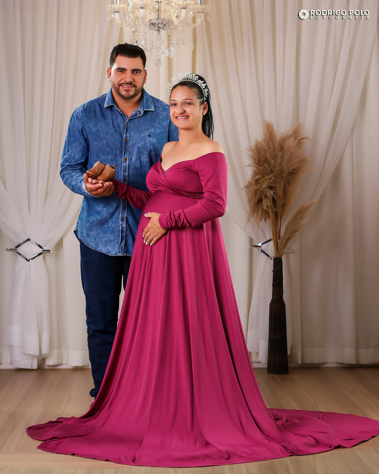 Foto Book Gestante Lucinéia e Fábio - Imagem 3