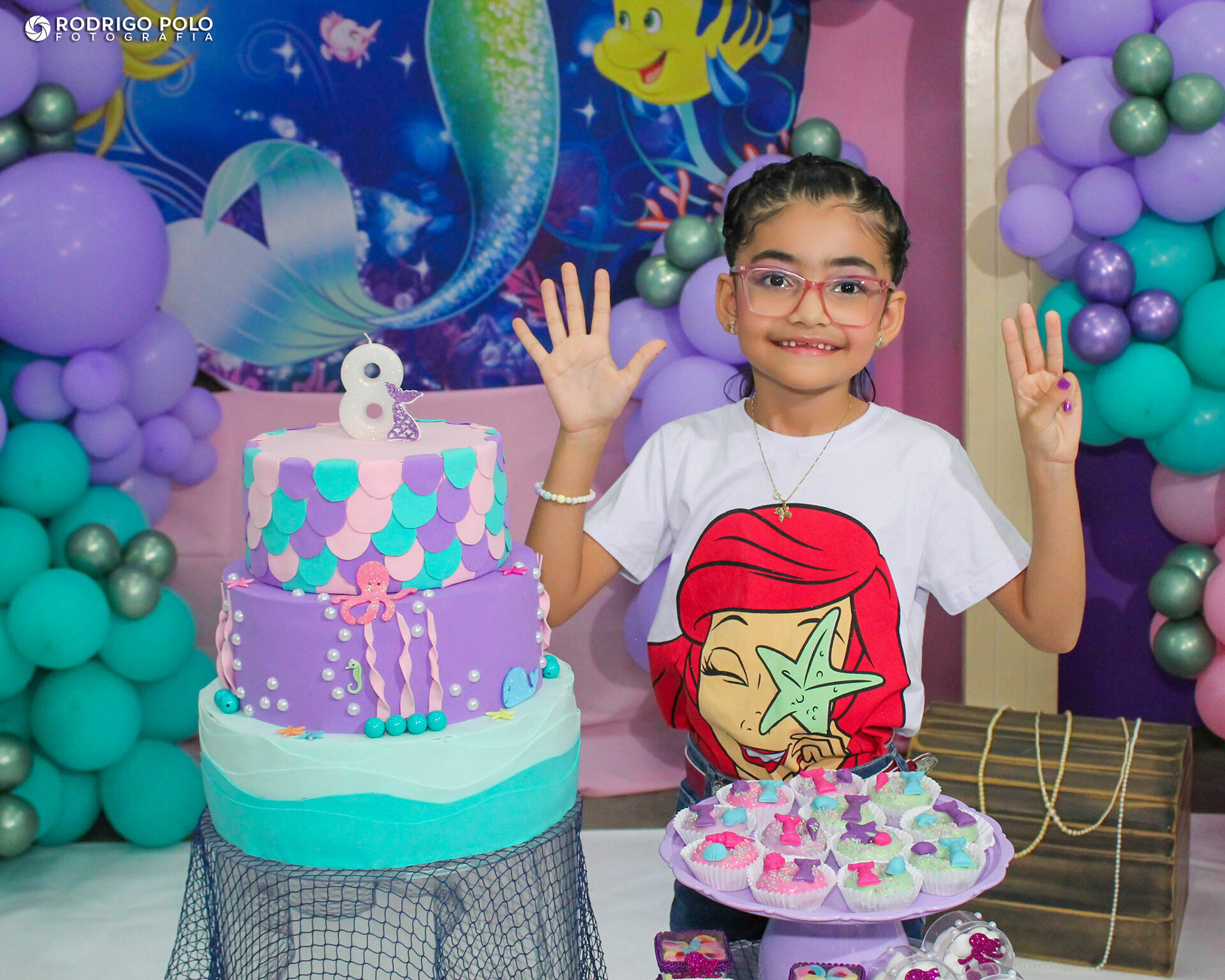 Foto Aniversário Maria Ester - 8 Anos Foto Aniversário Maria Ester - 8 Anos - Imagem 0