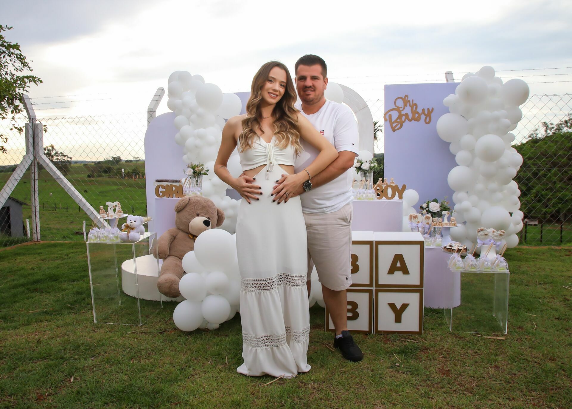 Foto Chá Revelação Taina e Rafael Foto Chá Revelação Taina e Rafael - Imagem 1