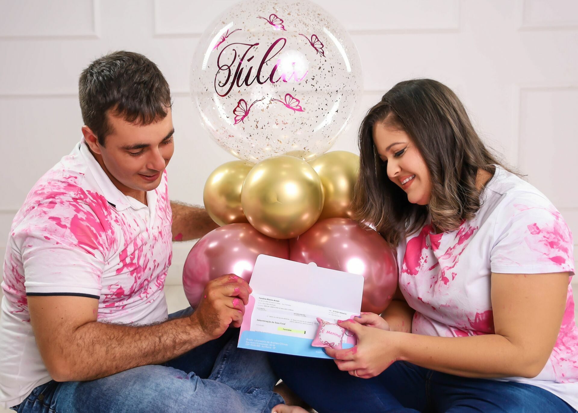 Foto Ensaio Revelação Caroline e Leonardo - Imagem 21