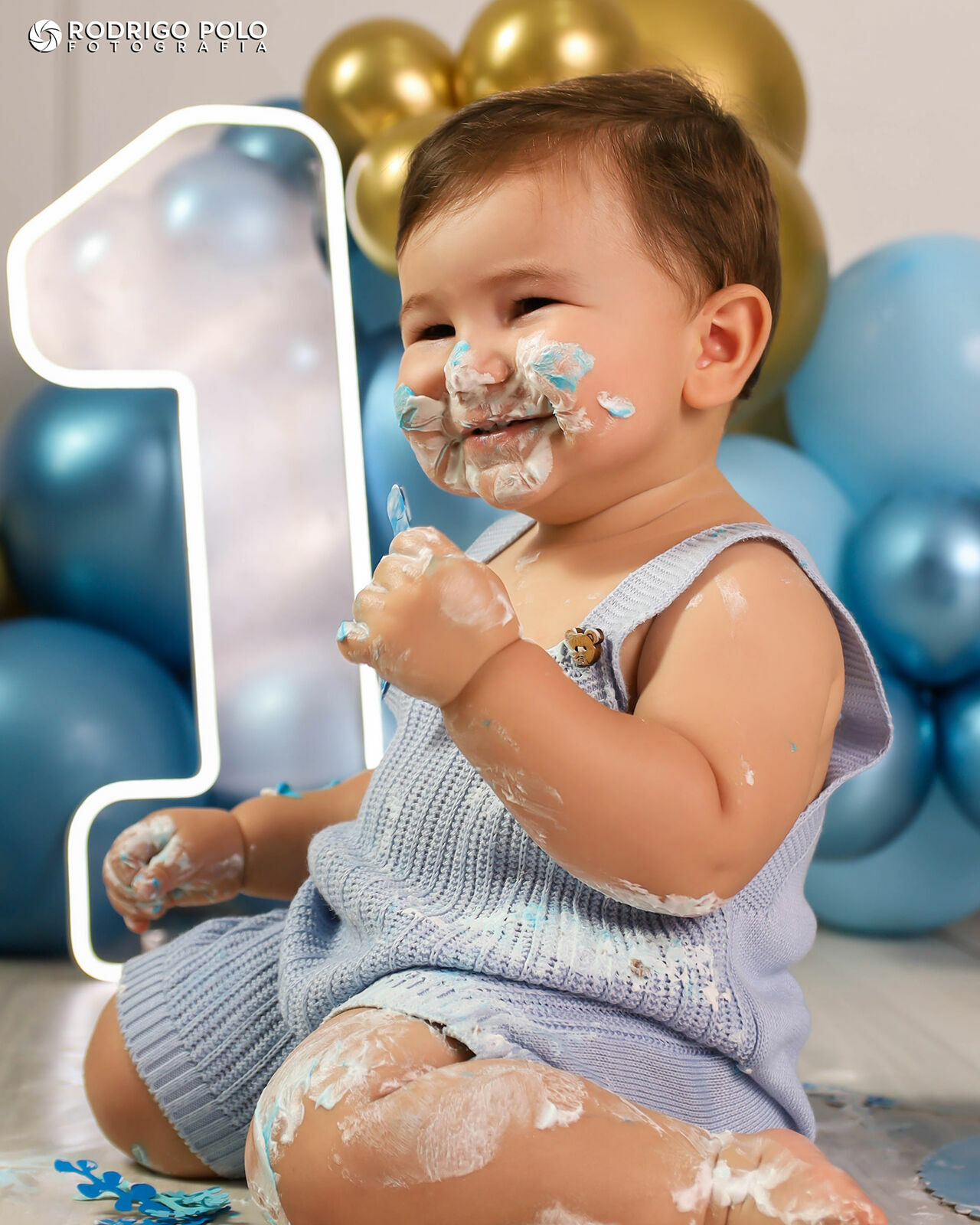 Foto Smash The Cake Pedro Foto Smash The Cake Pedro - Imagem 13