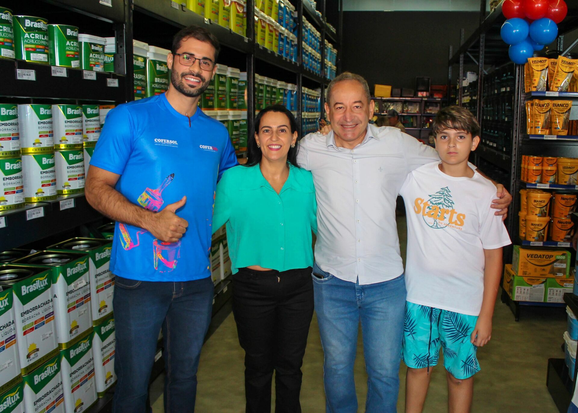 Foto Inauguração Cofertintas Foto Inauguração Cofertintas - Imagem 53