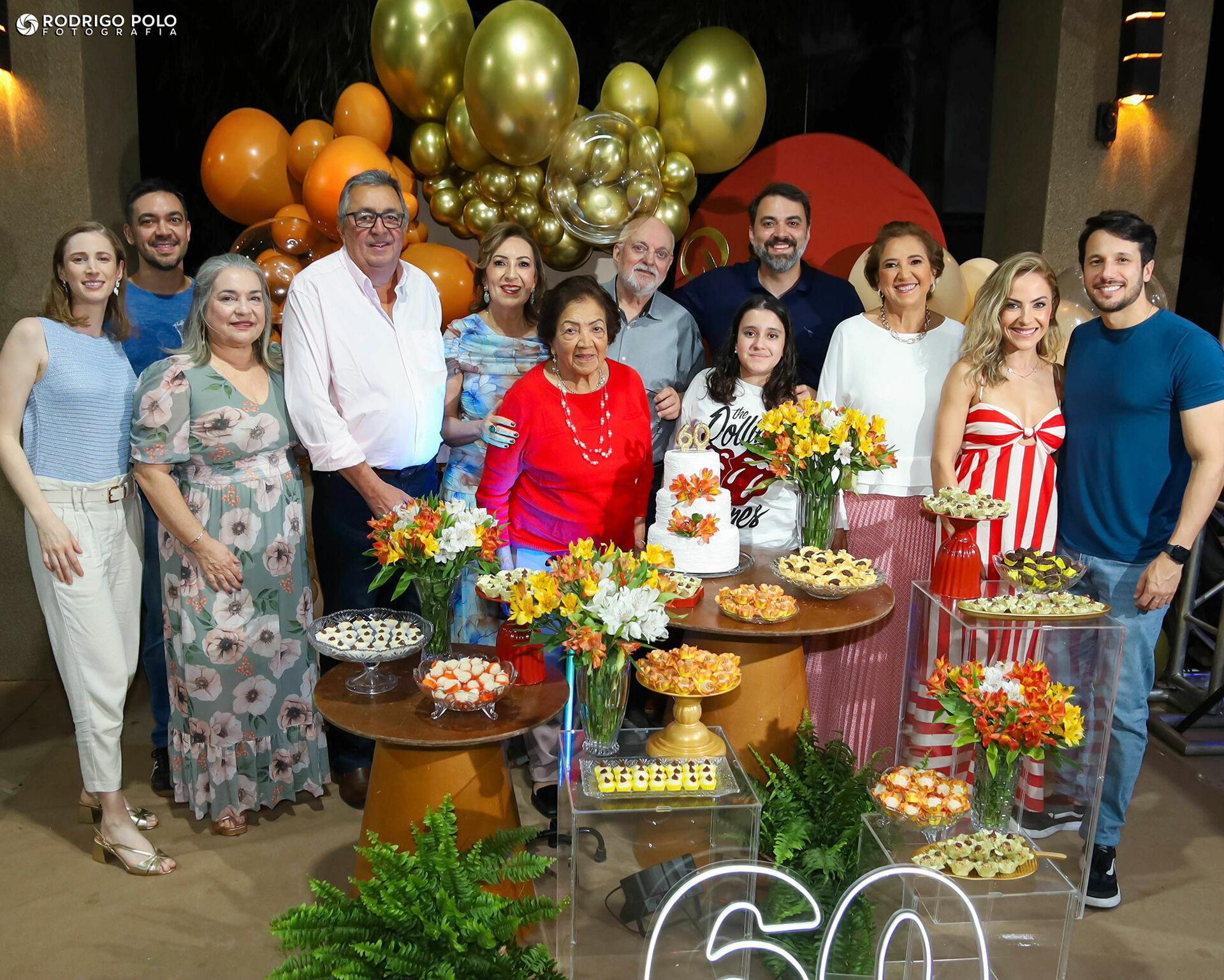 Foto Aniversário Rosa - 60 Anos Foto Aniversário Rosa - 60 Anos - Imagem 4