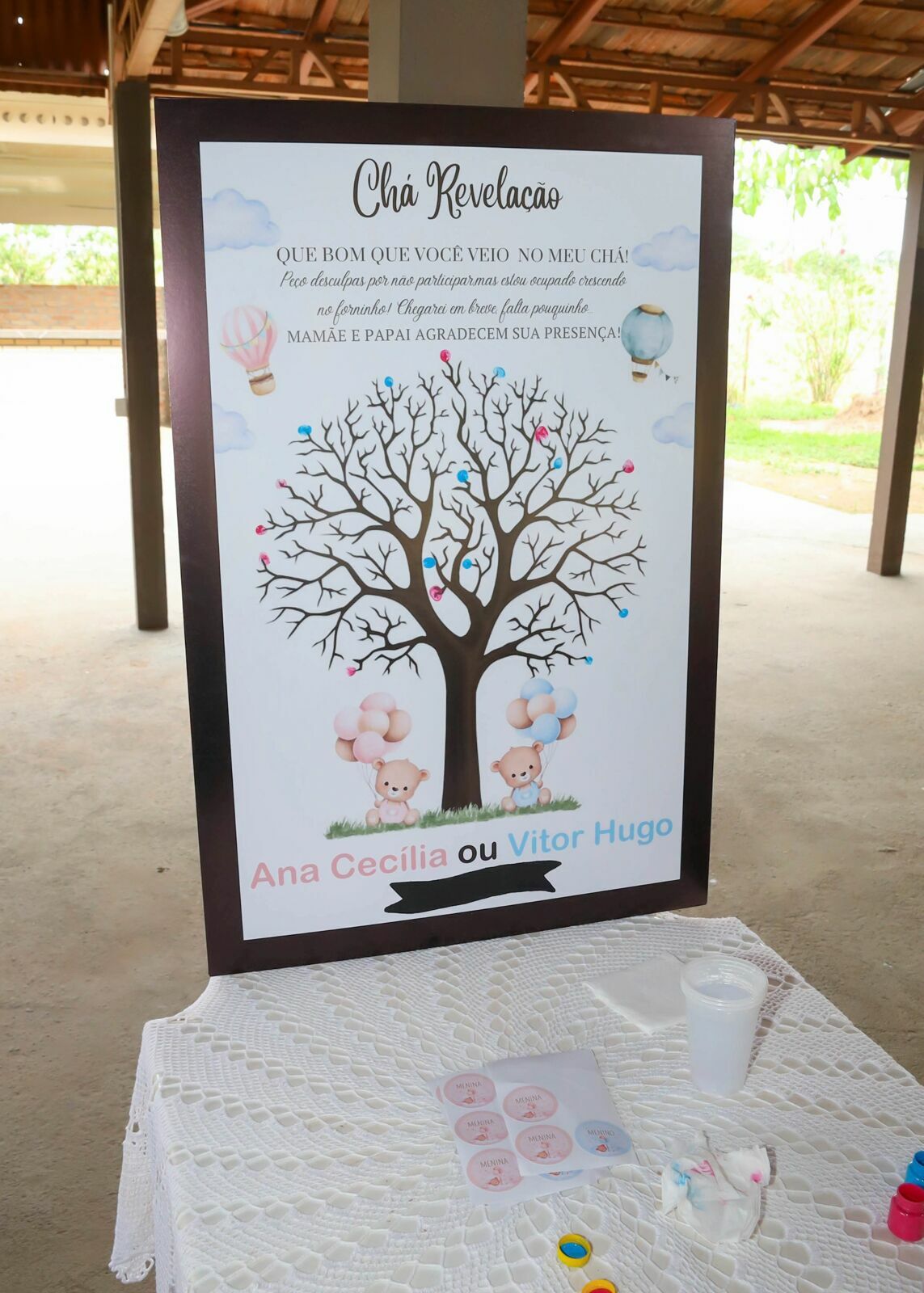 Foto Chá Revelação Bruna e Bruno Foto Chá Revelação Bruna e Bruno - Imagem 0