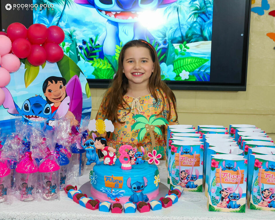 Aniversário Alice - 8 Anos