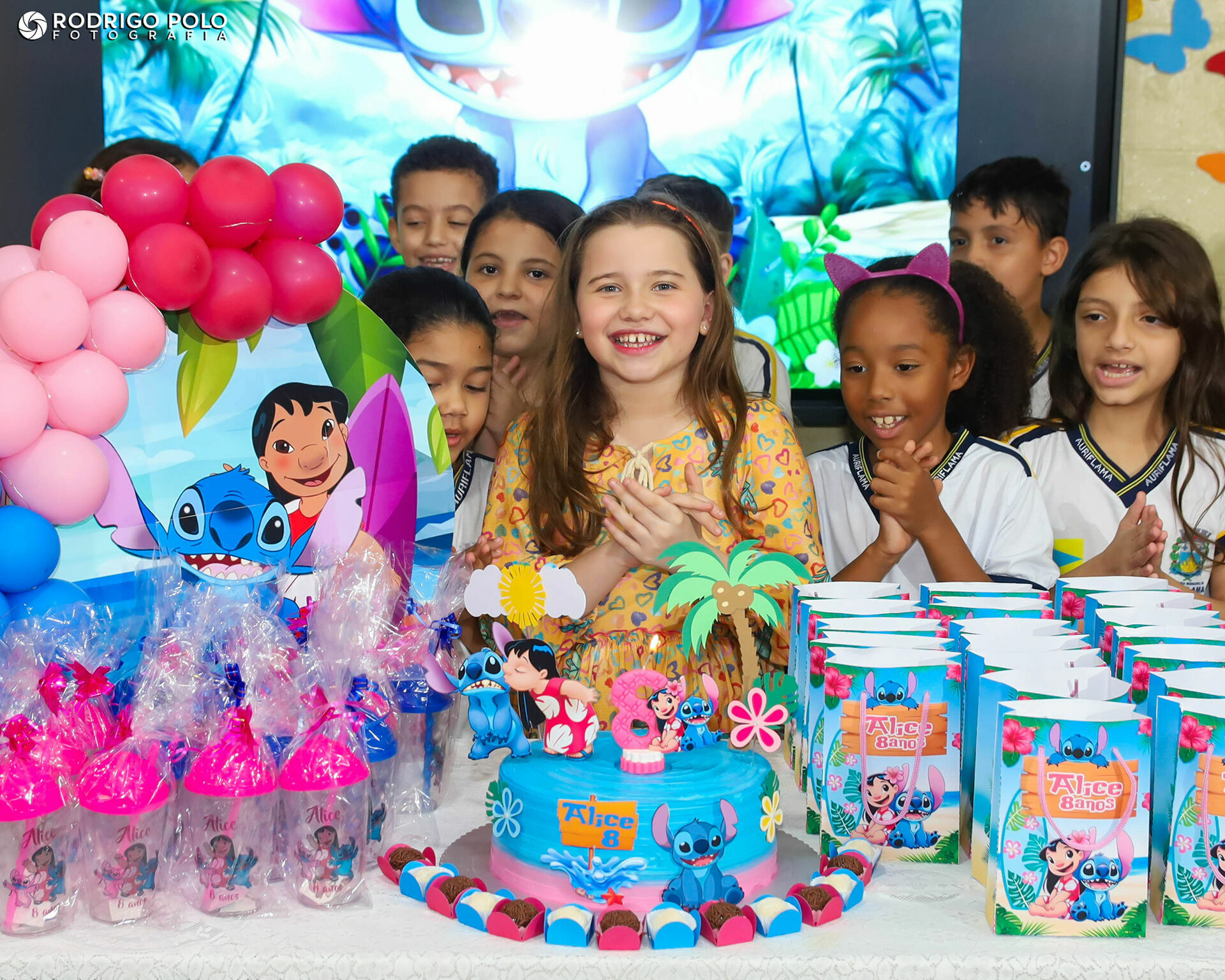 Foto Aniversário Alice - 8 Anos Foto Aniversário Alice - 8 Anos - Imagem 4
