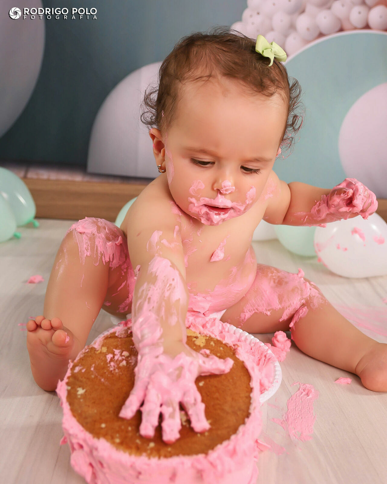 Foto Smash The Cake Aurora - 1 Aninho - Imagem 19