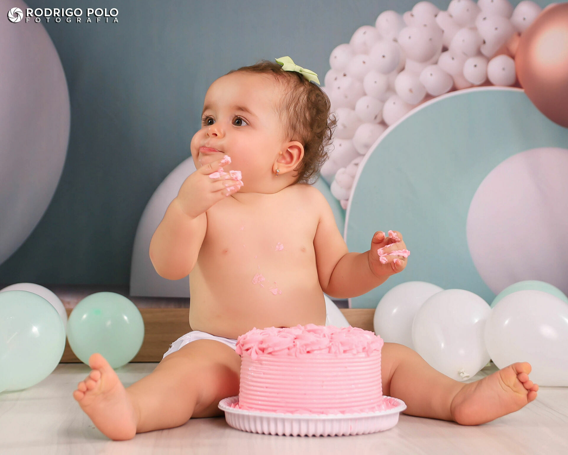 Foto Smash The Cake Aurora - 1 Aninho - Imagem 12