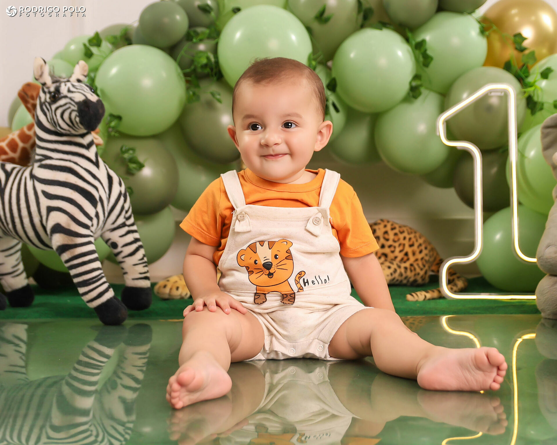 Foto Smash The Cake Bernardo - 1 Aninho Foto Smash The Cake Bernardo - 1 Aninho - Imagem 3